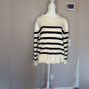 Striped sweater. Size M
